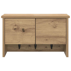 Τοίχου Κρεμάστρα με ράφι Επιτοίχιο Artisan Oak 50 x 20 x 30 εκ. - Pakobazaar