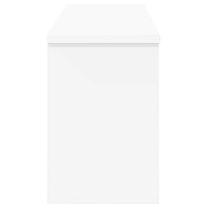 Τοίχου Κρεμάστρα Λευκό 80 x 20 x 30 cm Επεξεργασμένο ξύλο - Pakobazaar