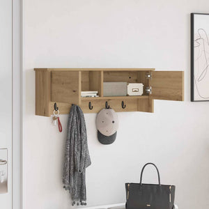 Τοίχου Κρεμάστρα Artisan Oak 80 x 20 x 30 cm Επεξεργασμένο ξύλο - Pakobazaar