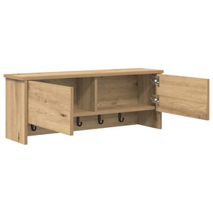 Τοίχου Κρεμάστρα Artisan Oak 80 x 20 x 30 cm Επεξεργασμένο ξύλο - Pakobazaar