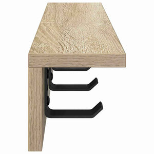 Τοίχου Κρεμάστρα Επιτοίχιο Δρύς Sonoma 40 x 10,5 x 10,5 εκ - Pakobazaar