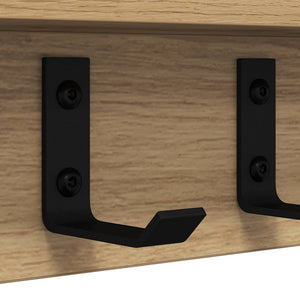 Τοίχου Κρεμάστρα Επιτοίχιο Artisan Oak 40 x 10,5 x 10,5 εκ - Pakobazaar