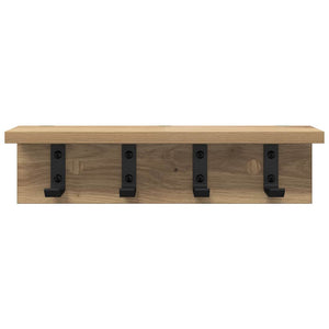 Τοίχου Κρεμάστρα Επιτοίχιο Artisan Oak 40 x 10,5 x 10,5 εκ - Pakobazaar