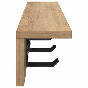 Τοίχου Κρεμάστρα Επιτοίχιο Artisan Oak 40 x 10,5 x 10,5 εκ - Pakobazaar