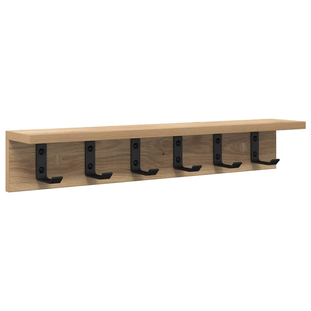 Τοίχου Κρεμάστρα Επιτοίχιο Artisan Oak 60 x 10,5 x 10,5 εκ - Pakobazaar