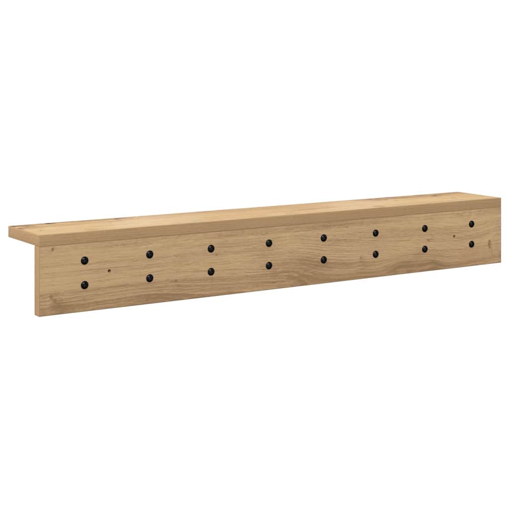 Τοίχου Κρεμάστρα Επιτοίχιο Artisan Oak 80 x 10,5 x 10,5 εκ