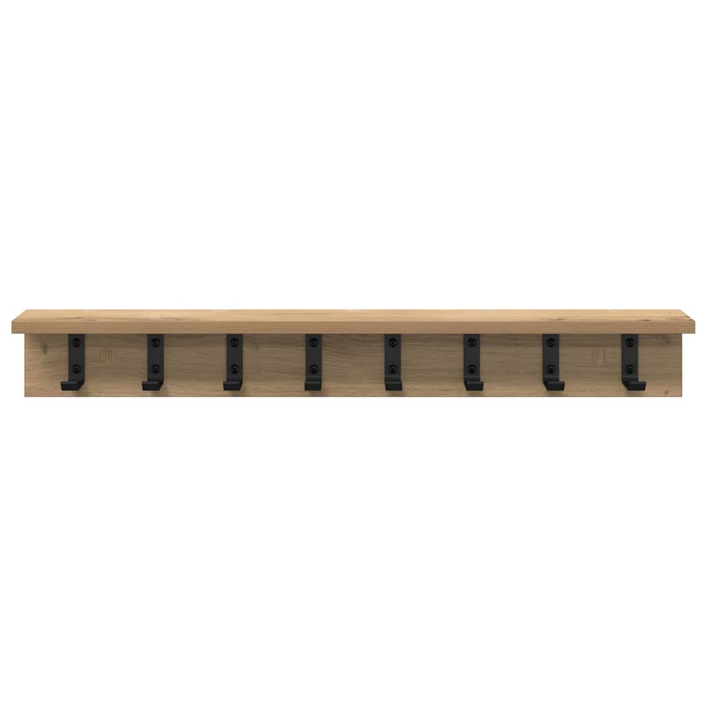 Τοίχου Κρεμάστρα Επιτοίχιο Artisan Oak 80 x 10,5 x 10,5 εκ