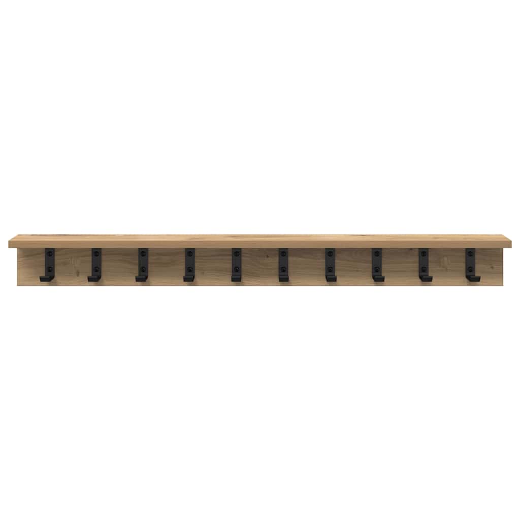 Τοίχου Κρεμάστρα Επιτοίχιο Artisan Oak 100 x 10,5 x 10,5 εκ - Pakobazaar