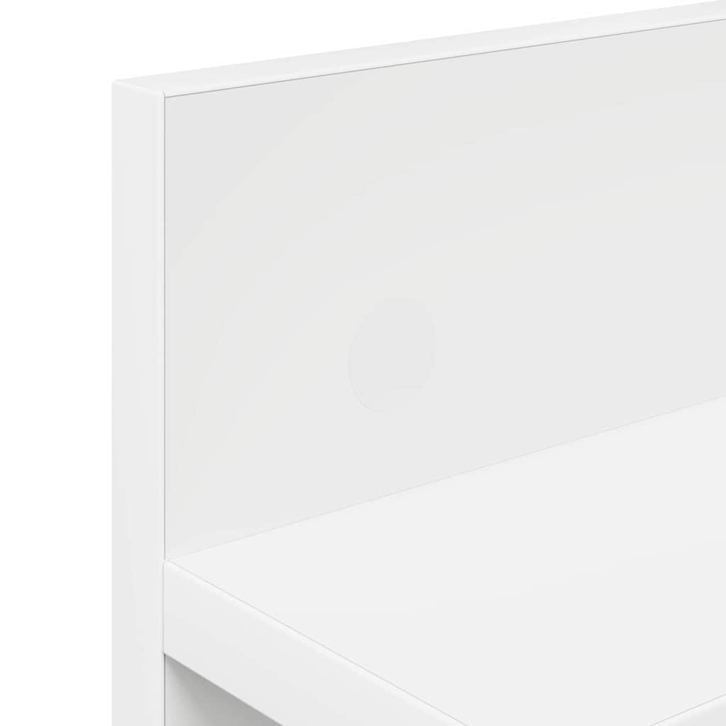Τοίχου Κρεμάστρα Λευκό 40 x 10,5 x 18 εκ Επεξεργασμένο ξύλο - Pakobazaar