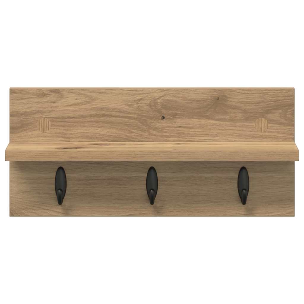 Τοίχου Κρεμάστρα Επιτοίχιο Artisan Oak 40 x 10,5 x 18 εκ