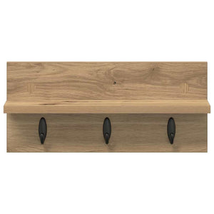 Τοίχου Κρεμάστρα Επιτοίχιο Artisan Oak 40 x 10,5 x 18 εκ - Pakobazaar