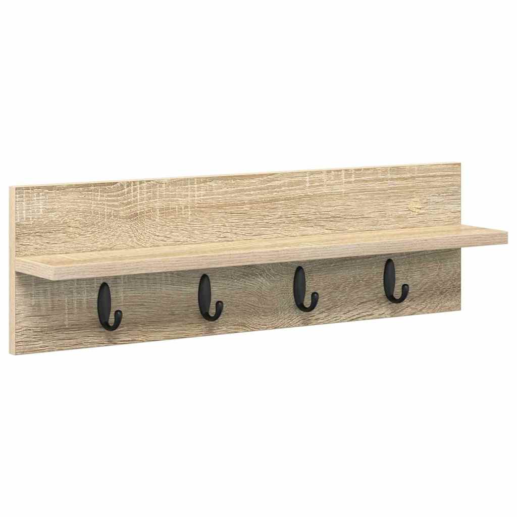 Τοίχου Κρεμάστρα Επιτοίχιο Δρύς Sonoma 60 x 10,5 x 18 εκ - Pakobazaar