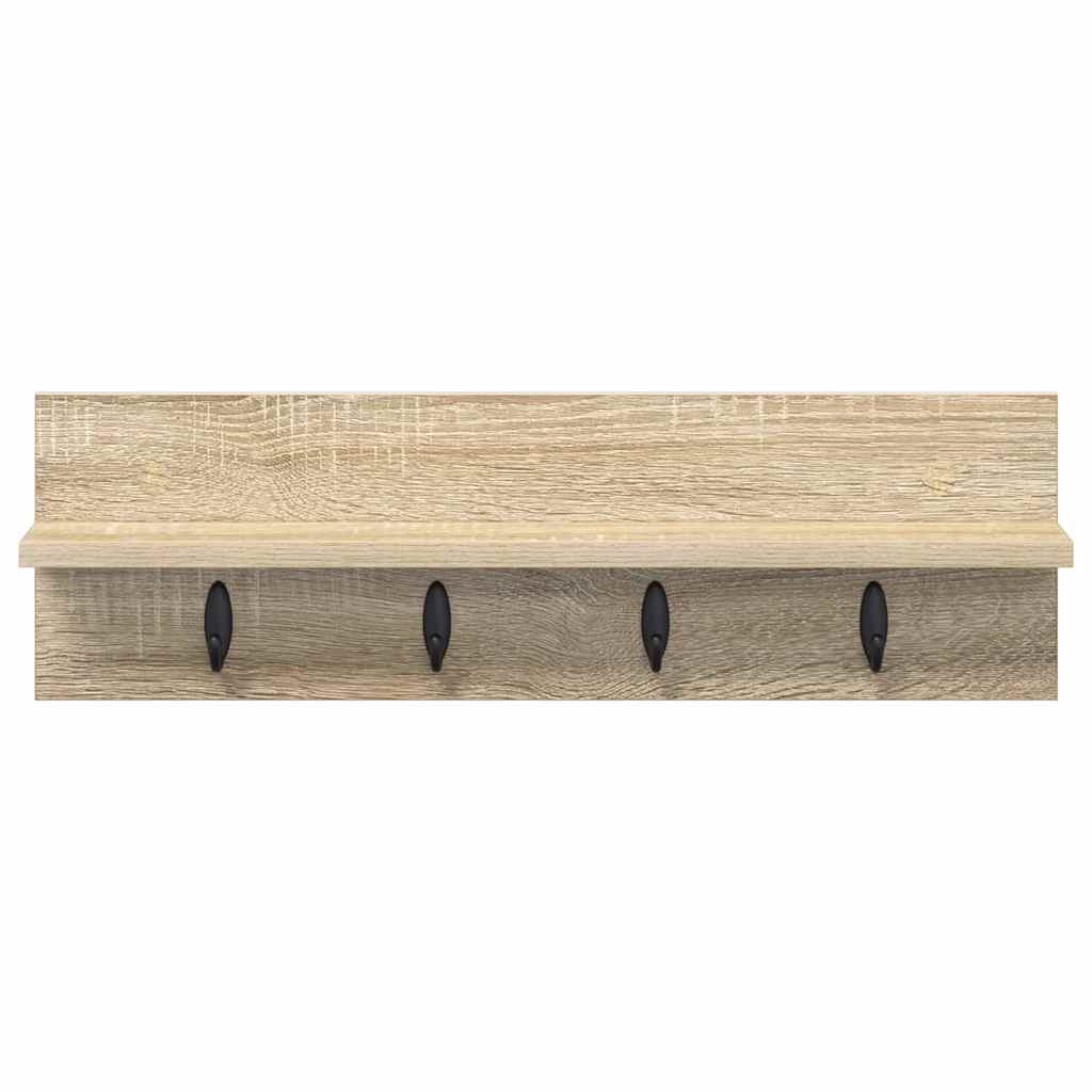 Τοίχου Κρεμάστρα Επιτοίχιο Δρύς Sonoma 60 x 10,5 x 18 εκ - Pakobazaar