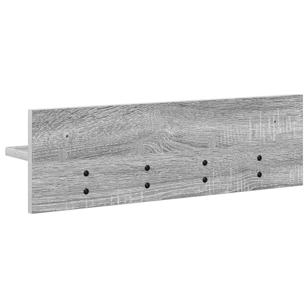 Τοίχου Κρεμάστρα Επιτοίχιο Γκρίζο Σονομα 60 x 10,5 x 18 εκ