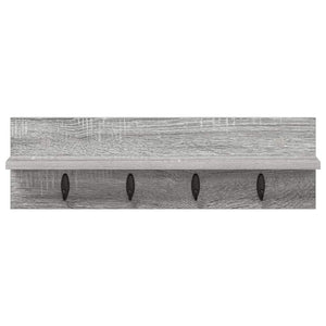 Τοίχου Κρεμάστρα Επιτοίχιο Γκρίζο Σονομα 60 x 10,5 x 18 εκ