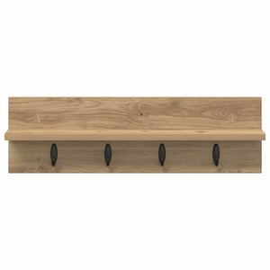 Τοίχου Κρεμάστρα Επιτοίχιο Artisan Oak 60 x 10,5 x 18 εκ - Pakobazaar
