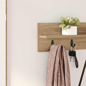 Τοίχου Κρεμάστρα Επιτοίχιο Artisan Oak 80 x 10,5 x 18 εκ - Pakobazaar