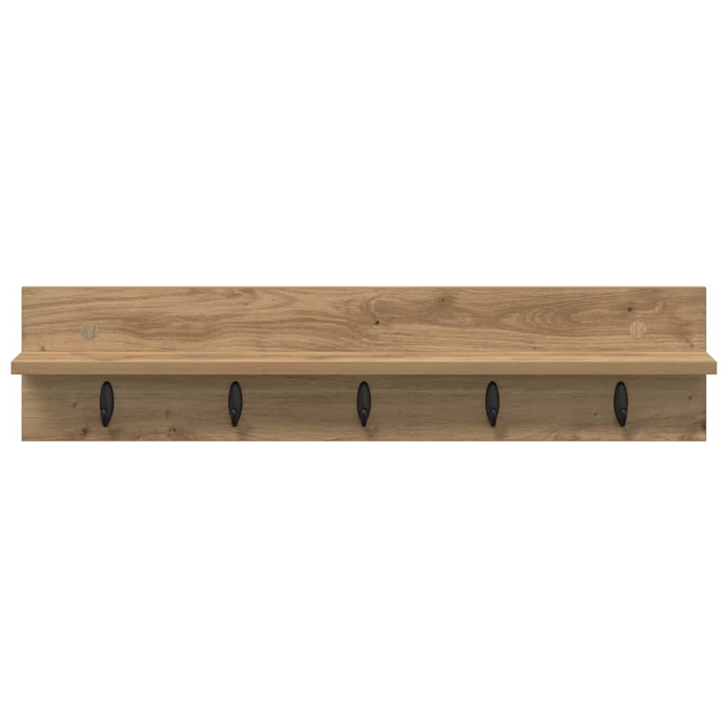 Τοίχου Κρεμάστρα Επιτοίχιο Artisan Oak 80 x 10,5 x 18 εκ - Pakobazaar