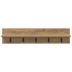 Τοίχου Κρεμάστρα Επιτοίχιο Artisan Oak 80 x 10,5 x 18 εκ - Pakobazaar