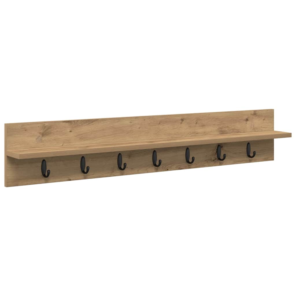 Τοίχου Κρεμάστρα Επιτοίχιο Artisan Oak 100 x 10,5 x 18 εκ - Pakobazaar