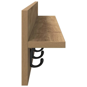 Τοίχου Κρεμάστρα Επιτοίχιο Artisan Oak 100 x 10,5 x 18 εκ - Pakobazaar