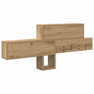 Τοίχου Κρεμάστρα με ράφι Artisan Oak 100 x 12 x 43,5 εκ - Pakobazaar