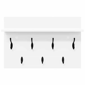 Τοίχου Κρεμάστρα Επιτοίχιο Λευκό 60 x 40 x 12 cm