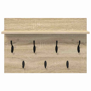 Τοίχου Κρεμάστρα Δρύς Sonoma 60 x 40 x 12 cm Επεξεργασμένο ξύλο - Pakobazaar