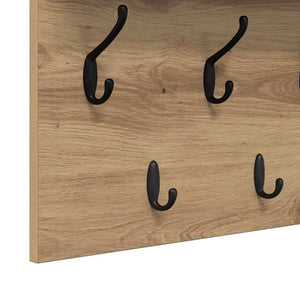Τοίχου Κρεμάστρα Artisan Oak 60 x 40 x 12 cm Επεξεργασμένο ξύλο - Pakobazaar