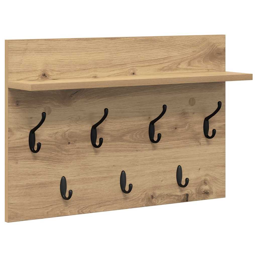 Τοίχου Κρεμάστρα Artisan Oak 60 x 40 x 12 cm Επεξεργασμένο ξύλο - Pakobazaar