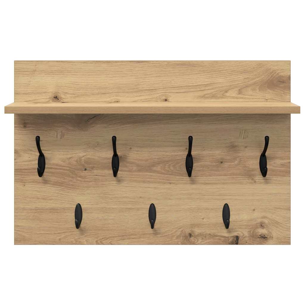 Τοίχου Κρεμάστρα Artisan Oak 60 x 40 x 12 cm Επεξεργασμένο ξύλο - Pakobazaar