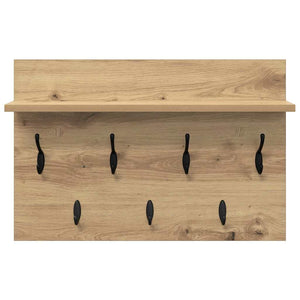 Τοίχου Κρεμάστρα Artisan Oak 60 x 40 x 12 cm Επεξεργασμένο ξύλο - Pakobazaar