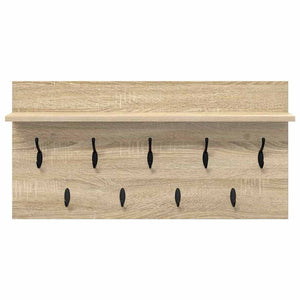 Τοίχου Κρεμάστρα Δρύς Sonoma 80 x 40 x 12 cm Επεξεργασμένο ξύλο - Pakobazaar