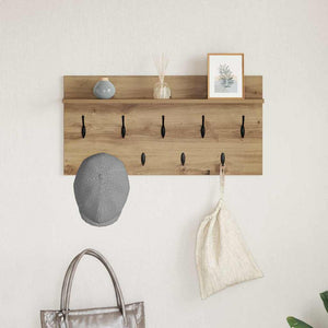 Τοίχου Κρεμάστρα Artisan Oak 80 x 40 x 12 cm Επεξεργασμένο ξύλο - Pakobazaar