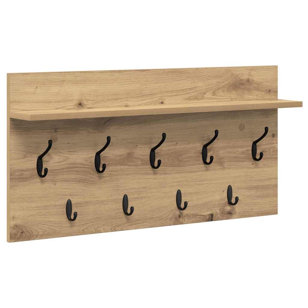 Τοίχου Κρεμάστρα Artisan Oak 80 x 40 x 12 cm Επεξεργασμένο ξύλο - Pakobazaar