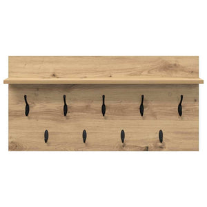 Τοίχου Κρεμάστρα Artisan Oak 80 x 40 x 12 cm Επεξεργασμένο ξύλο - Pakobazaar