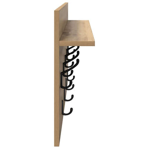Τοίχου Κρεμάστρα Artisan Oak 80 x 40 x 12 cm Επεξεργασμένο ξύλο - Pakobazaar