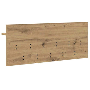 Τοίχου Κρεμάστρα με ράφι Επιτοίχιο Artisan Oak 100 x 40 x 12 εκ - Pakobazaar