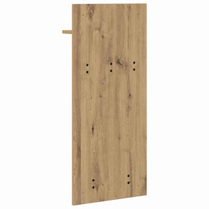 Τοίχου Κρεμάστρα με ράφι Επιτοίχιο Artisan Oak 40 x 10 x 90 εκ. - Pakobazaar