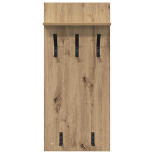 Τοίχου Κρεμάστρα με ράφι Επιτοίχιο Artisan Oak 40 x 10 x 90 εκ. - Pakobazaar