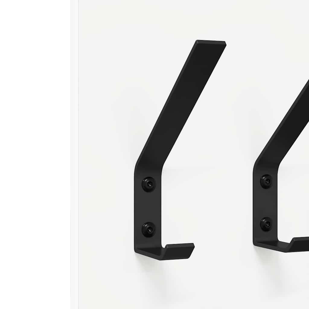 Τοίχου Κρεμάστρα Λευκό 20 x 1.5 x 100 εκ Επεξεργασμένο ξύλο - Pakobazaar