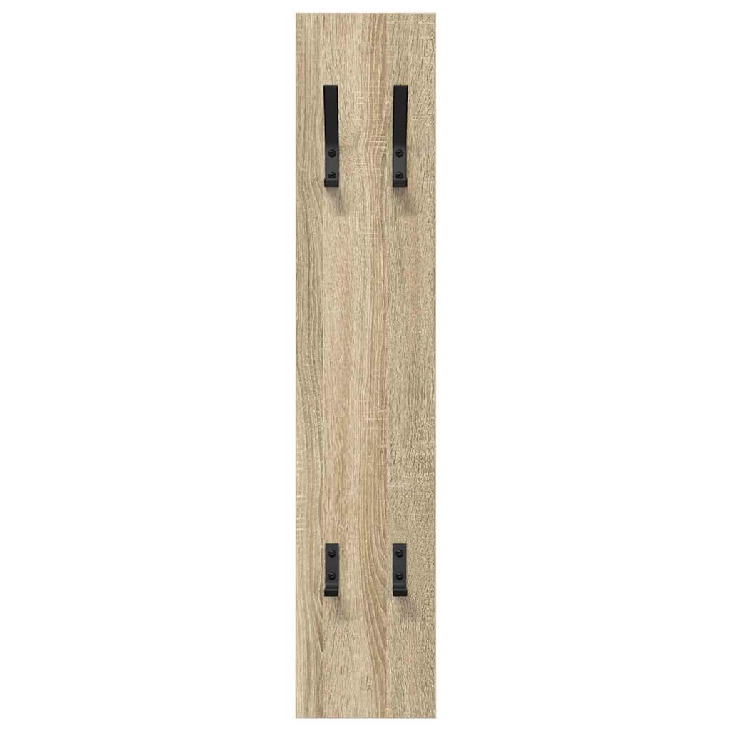 Τοίχου Κρεμάστρα Επιτοίχιο Sonoma Δρυς 20 x 1.5 x 100 εκ - Pakobazaar