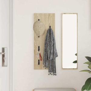 Τοίχου Κρεμάστρα Επιτοίχιο Δρύς Sonoma 30 x 1,5 x 80 εκ. - Pakobazaar