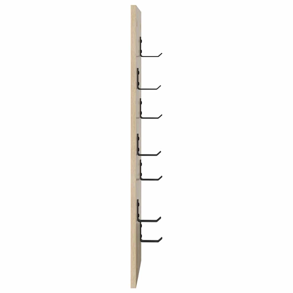 Τοίχου Κρεμάστρα Επιτοίχιο Δρύς Sonoma 30 x 1,5 x 80 εκ. - Pakobazaar
