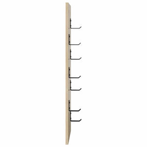 Τοίχου Κρεμάστρα Επιτοίχιο Δρύς Sonoma 30 x 1,5 x 80 εκ. - Pakobazaar