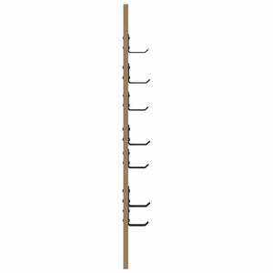 Τοίχου Κρεμάστρα Επιτοίχιο Artisan Oak 30 x 1,5 x 80 εκ. - Pakobazaar