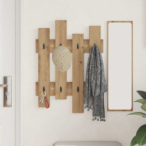 Τοίχου Κρεμάστρα Επιτοίχιο Artisan Oak 60 x 3 x 82 εκ.