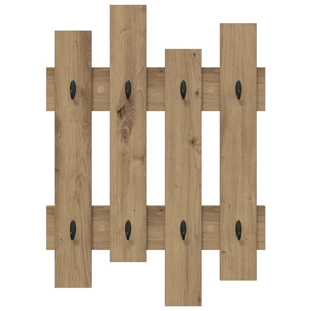 Τοίχου Κρεμάστρα Artisan Oak 60 x 3 x 82 εκ. Επεξεργασμένο ξύλο