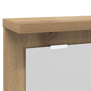 Τοίχου Κρεμάστρα με ράφι artisan δρυς 85 x 10 x 45 εκ. - Pakobazaar