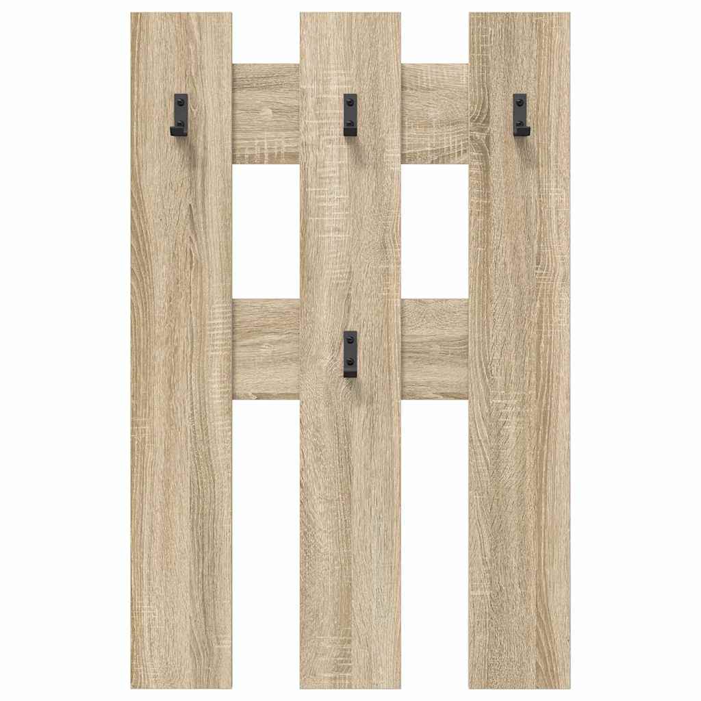 Τοίχου Κρεμάστρα Επιτοίχιο Δρύς Sonoma 65 x 3 x 100 εκ.